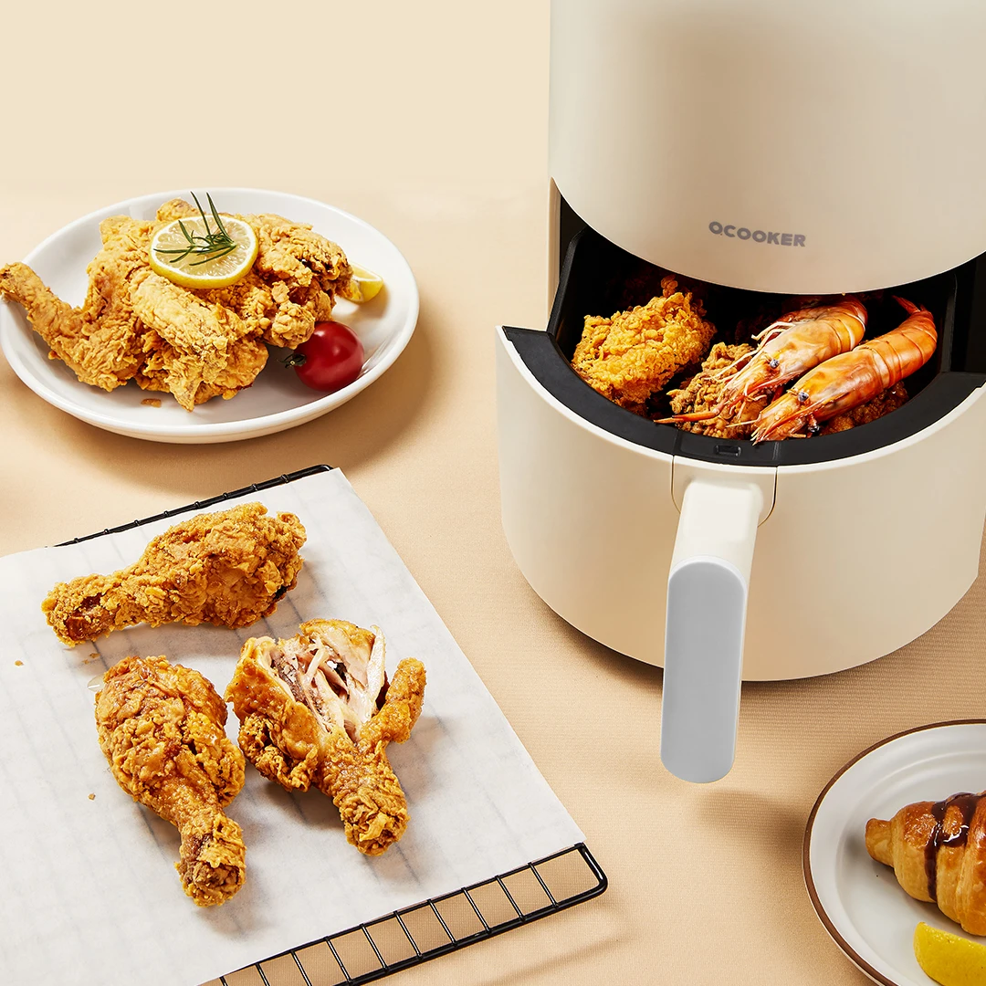 YouPin Q плита фритюрница без масла жира многофункциональная для пиццы курицы
