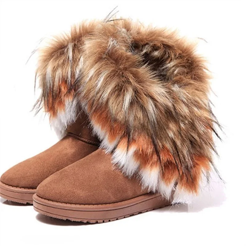 Женские ботинки плюшевые теплые зимние женская зимняя обувь ботильоны для