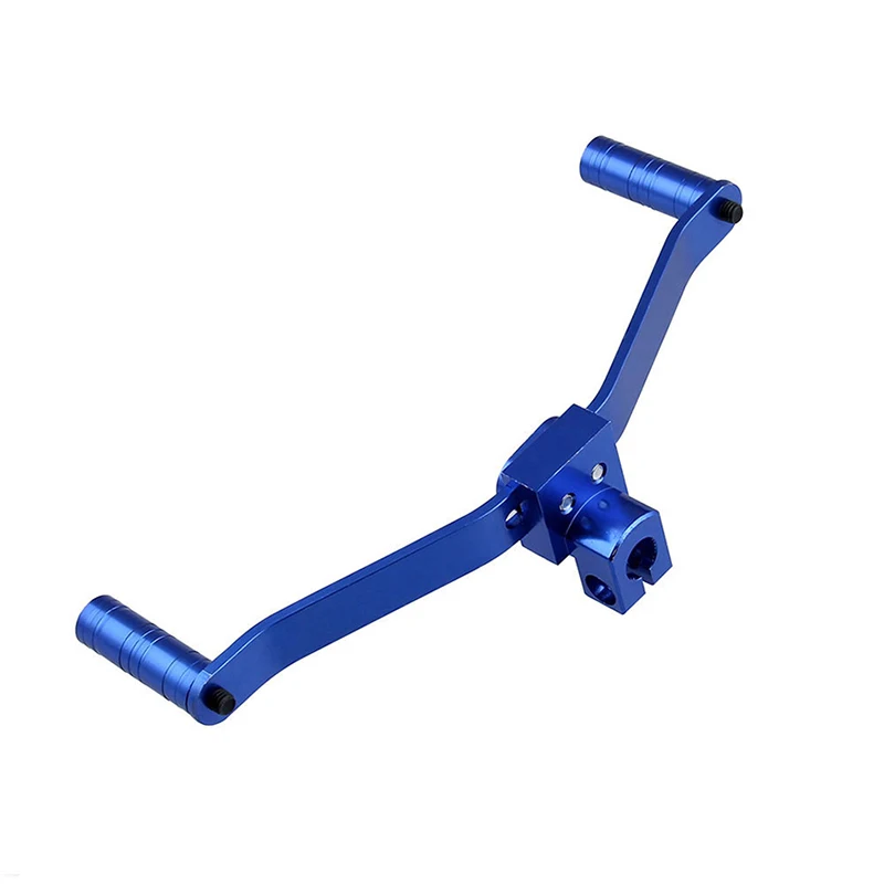 Универсальная мотоциклетная двусторонняя рычаг переключения передач из алюминия с подножкой-педалью для переключения передач, сварка мотокросса с двойной головкой