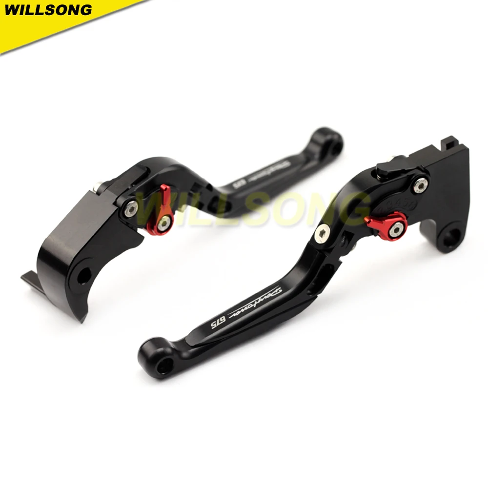 

Adjustable Brake Clutch Lever For Triumph DAYTONA 675 2006-2016 Year Motorcycle Accessories Folding Extendable Levers LOGO