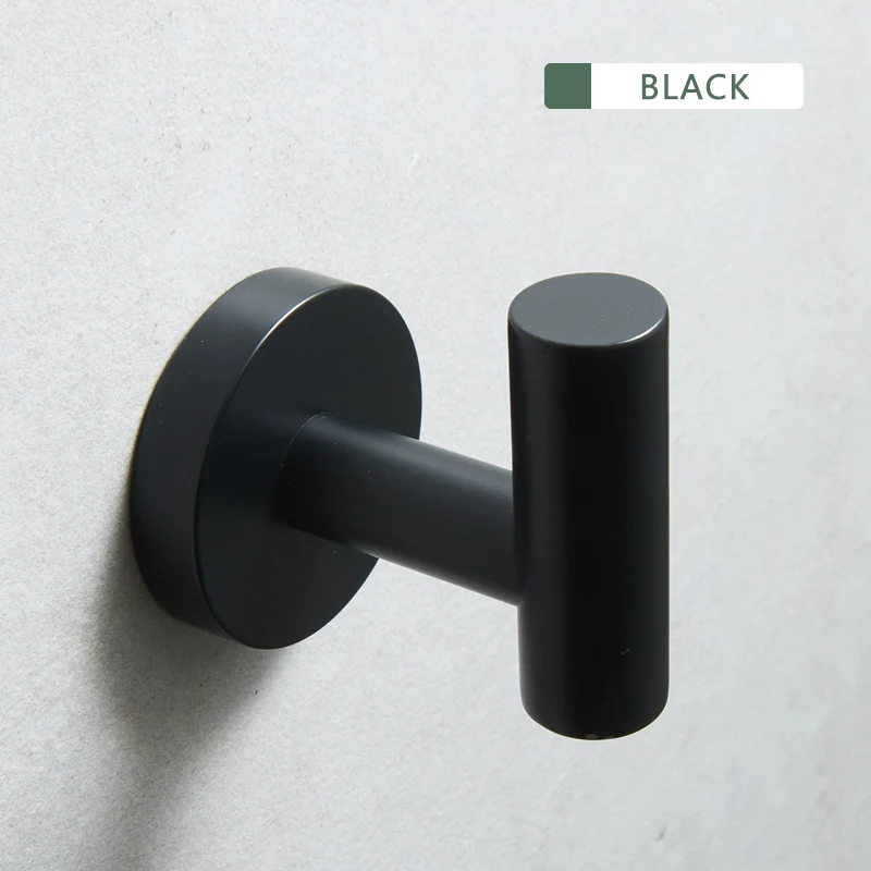 Clothes Hook2 FLG золотые аксессуары для ванной комнаты, нержавеющая сталь, держатель для туалетной бумаги, держатель для башни, настенный набор аксессуаров для ванной комнаты - Цвет: Clothes Hook2