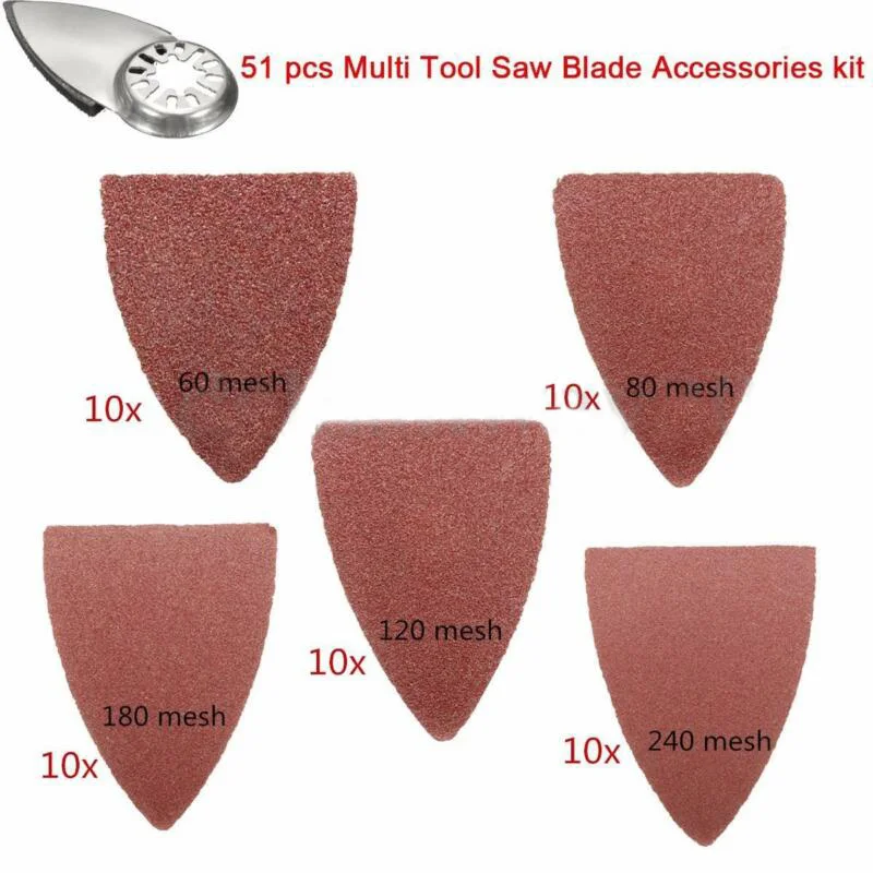 

Home Sanding paper Tools Kitchen Cutting Fast Replacement Household Pads Set