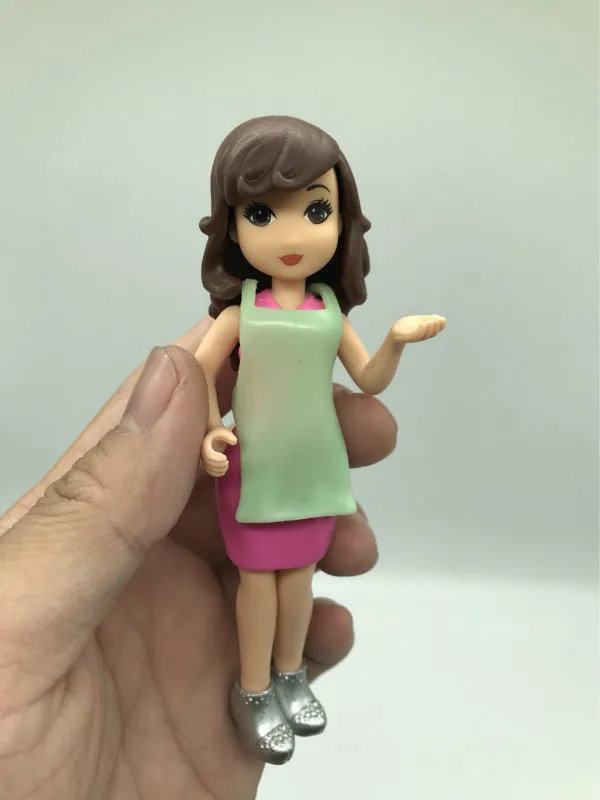 Модная миниатюрная кукла-помощник магазина игрушечный домик для девочек кукла