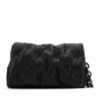 Модные дизайнерские сумки, роскошные толстые женские сумки на цепочке, черная кожаная сумка-мессенджер, вместительный тоут