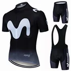 Велосипедные комплекты Movistar, велосипедная форма, летний комплект из Джерси для велоспорта, Джерси для шоссейного велосипеда, одежда для горного велосипеда, дышащая одежда для велоспорта