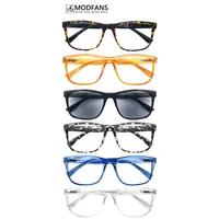 modfans reading glasses men oversize large square frame readers for womenlightweight sunglasses reading flexible spring hinge
