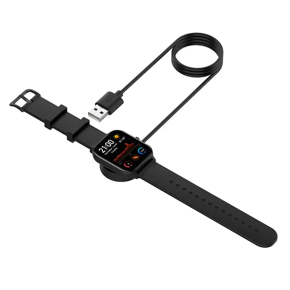 Прочная беспроводная док станция для быстрой зарядки AMAZFIT GTR GTS|Смарт-аксессуары| |