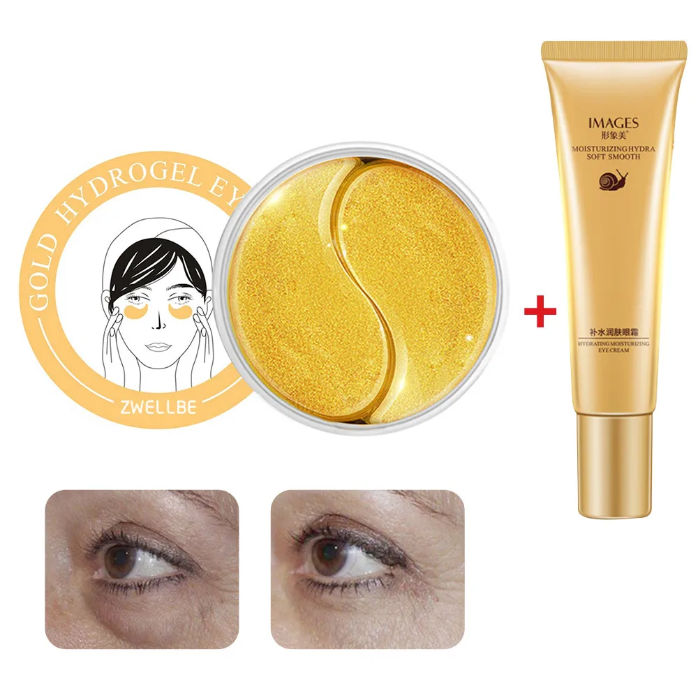 Черный жемчуг маска для глаз патчи коллагеновый крем Сыворотка против морщин