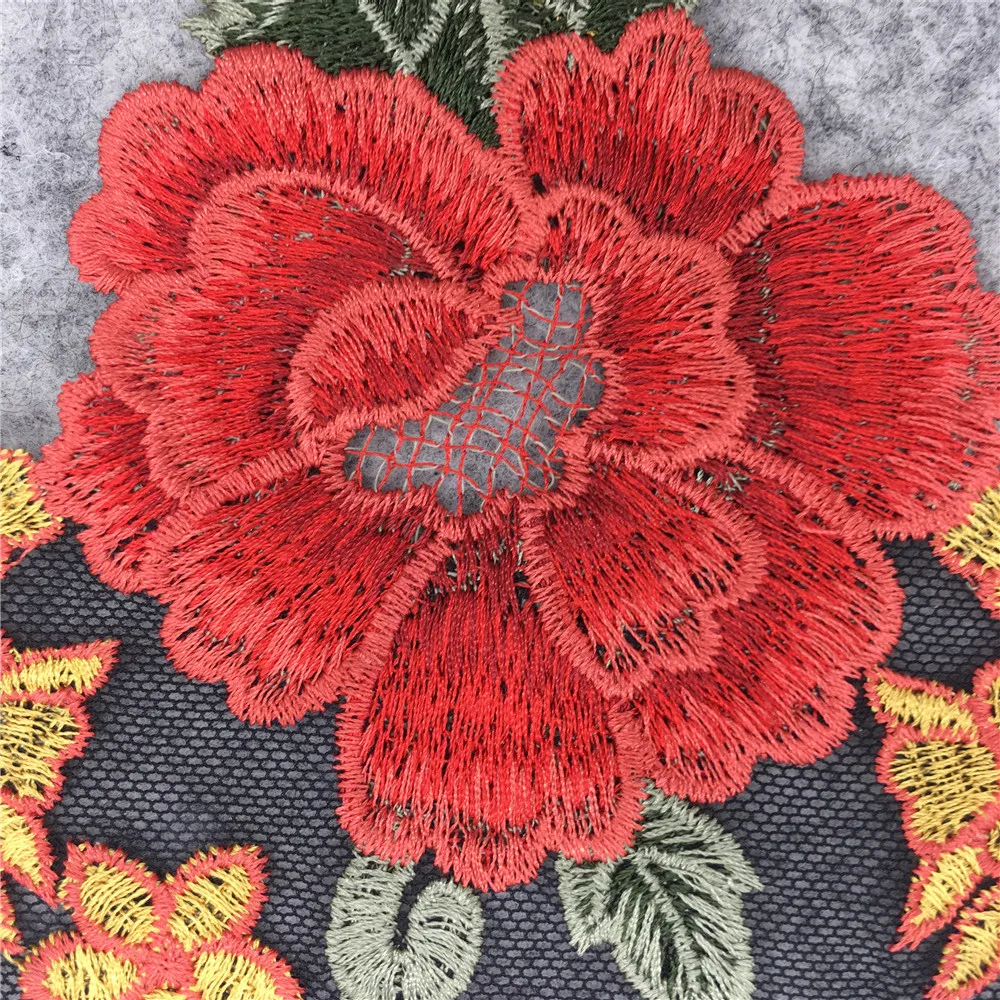 1 шт. кружевной воротник стильный красивый цветок и сердце Венеция Кружевная