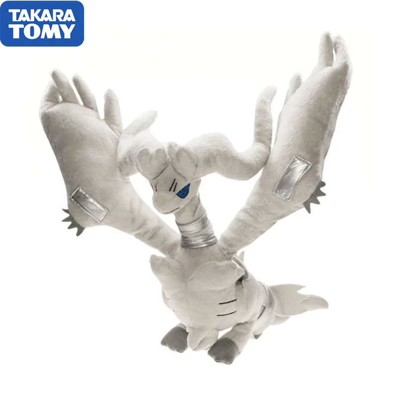 TAKARA Pokemon Erekiddo Эволюционная версия 40 см Reshiram Zekrom Melody плюшевая белая игрушка кукла