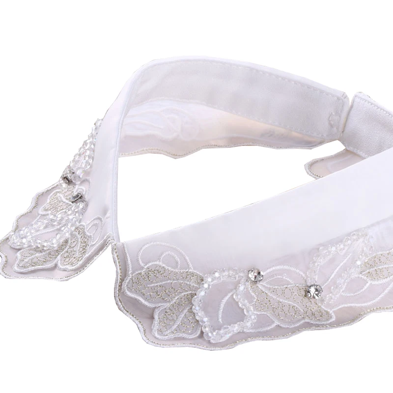 Модное Двухслойное кольцо с имитацией воротника белое женское черное ожерелье