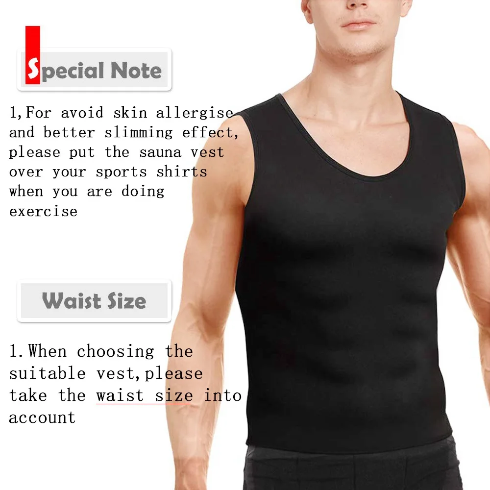 Жилетка для пота с нагревом мужчин и женщин Приталенный корсет похудения