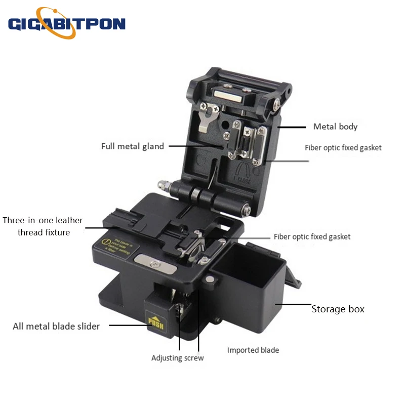 FTTH FC-60S optical fiber cutting machine high precision FC-60S cold spliced leather thread cutting knife, free shipping