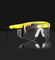 pit viper multicolored wholesale new design sunglasses uv400 stylish goggles shield gafas de sol unisex big overzized windproof