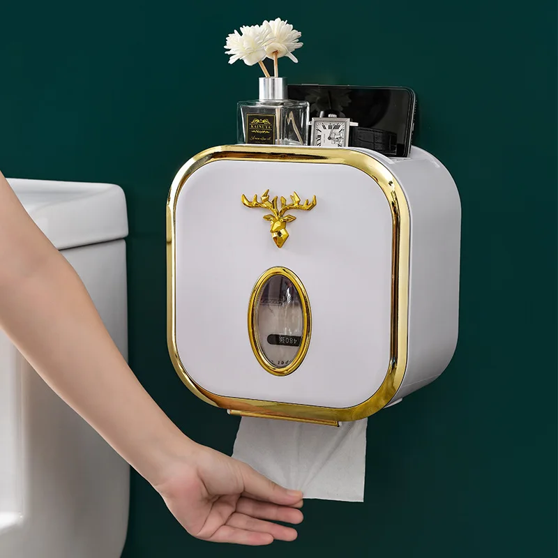 Декоративная коробка для салфеток "Light luxury bubble girl" UOSU для хранения на журнальном столике в гостиной.