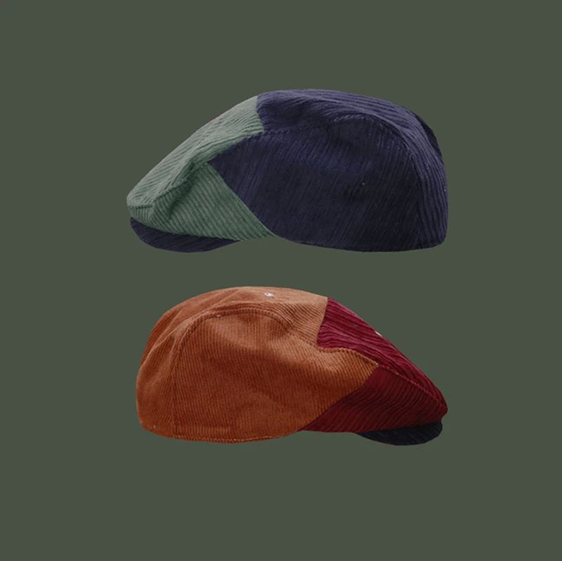 Новинка 2021 мужская повседневная кепка газетчика зимняя шапка весенне-осенний