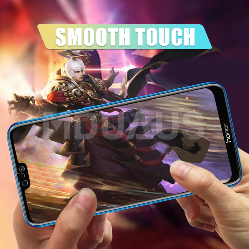 

9H Tempered Glass For Huawei Honor 8X 8A 8C 9i 10i 20i Screen Protector Honor 20 V20 V9 Play Note 10 Protective Glass Film Case