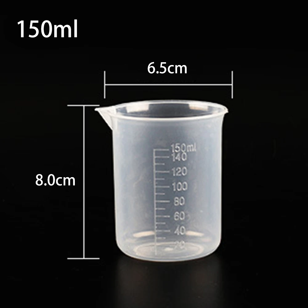 

50-1000ML Thick Plastic Measuring Cup Scale BeakerCoffee Tea Measuring Baking For Kitchen Scale Accessories
