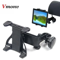vmonv car back seat headrest tablet phone stand holder for ipad air 2 3 4 5 11 inch phone holder for iphone x 8 samsung kindle