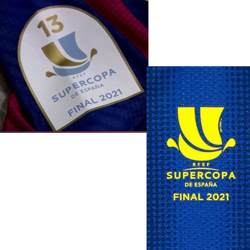 

Spain Supercopa Final 2021 Patch And Supercopa Final Match Details Soccer Patch Badge