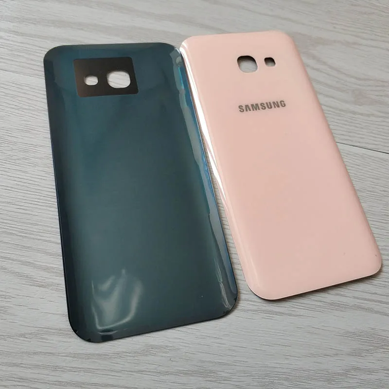 Задняя крышка батарейного отсека Samsung Galaxy A5 2017 3D стеклянный задний корпус сменная