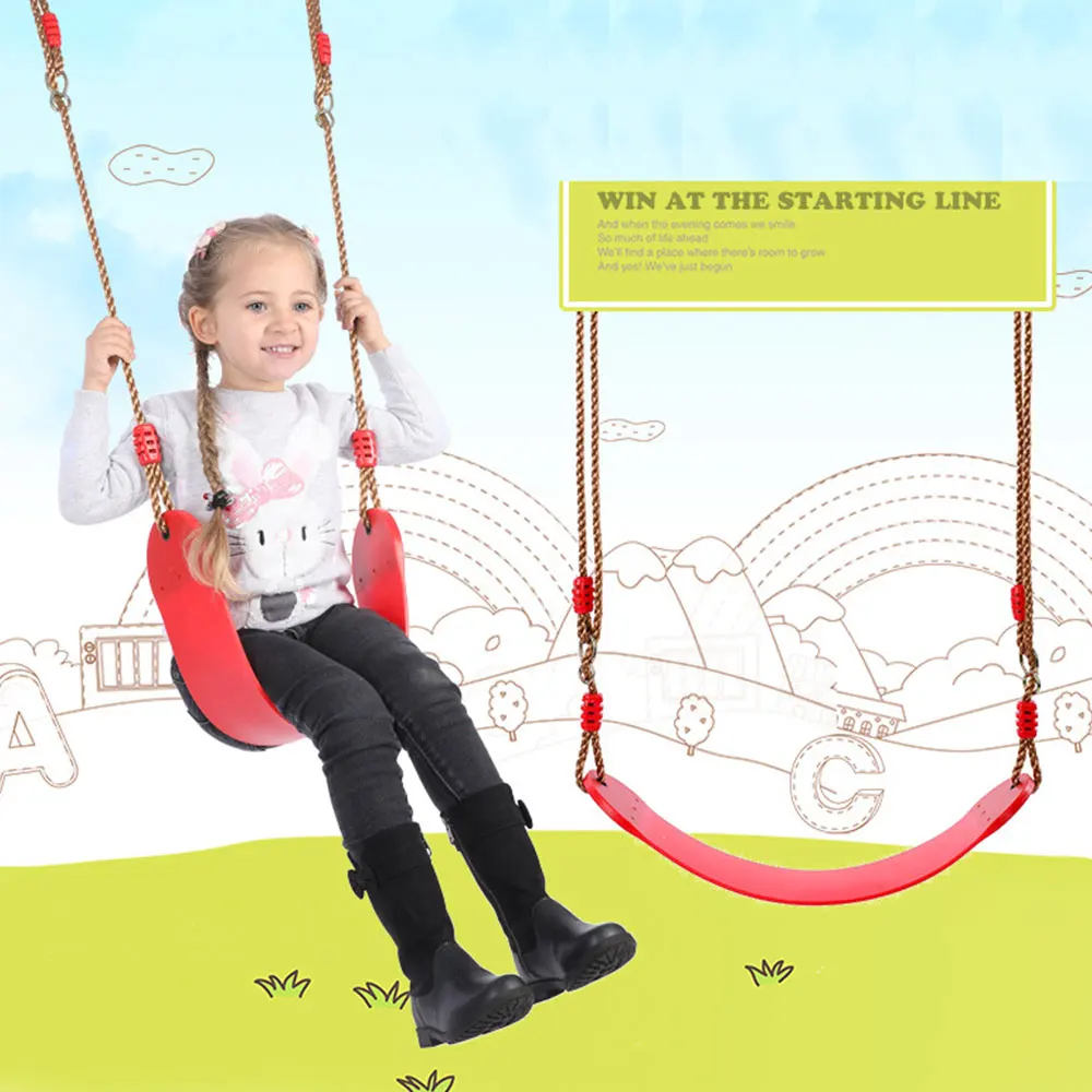 Детские игрушки детские качели из ЭВА безопасное изогнутое сиденье для детского