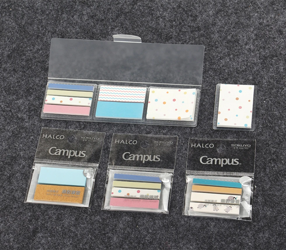 Kokuyo Campus Cute Kawaii Postit липкий блокнот для заметок стикер для канцелярских товаров индекс съемный индикатор