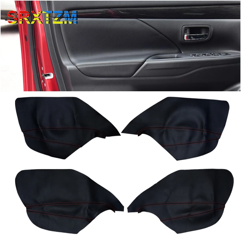 Для Mitsubishi Outlander 2014 2015 2016 2017 2018 4 шт. Автомобильная внутренняя дверная ручка панель