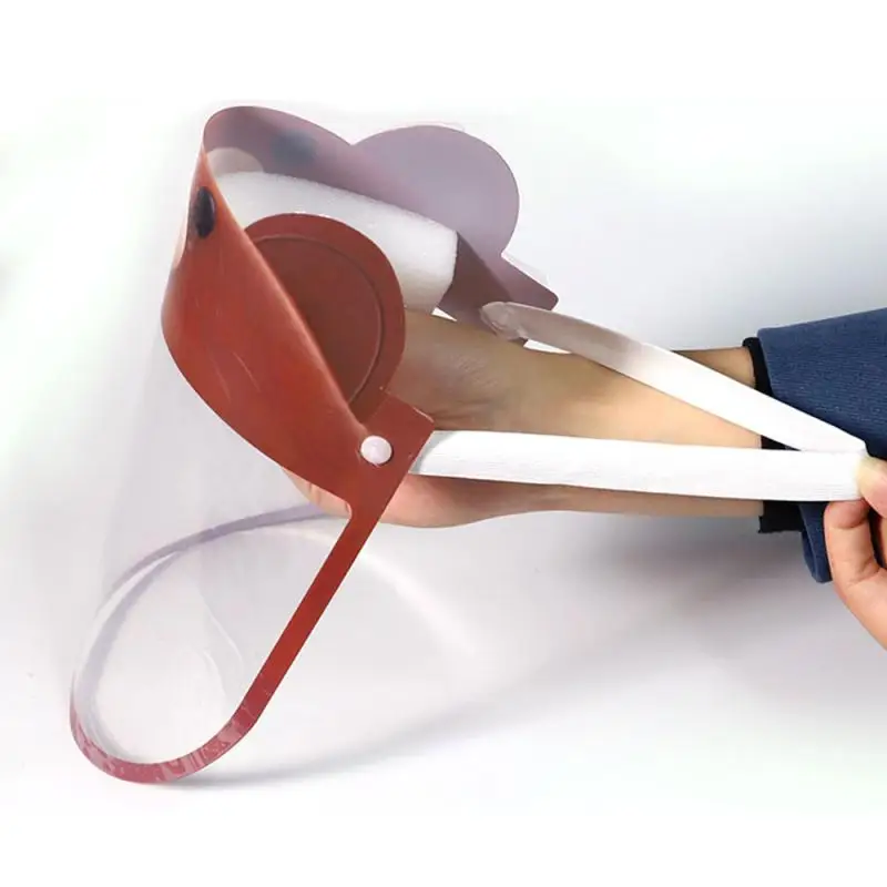 1PC New Child Protective Face Mask Anti-Fog Anti-splash Anti Droplet Full Cover Adjustable Cute Safe Clear Shield | Дом и сад