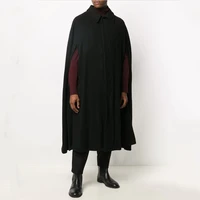 s 7xl2020 new youth autumn and winter fashion mens wear loose personality cape cape long coat casual woolen coat