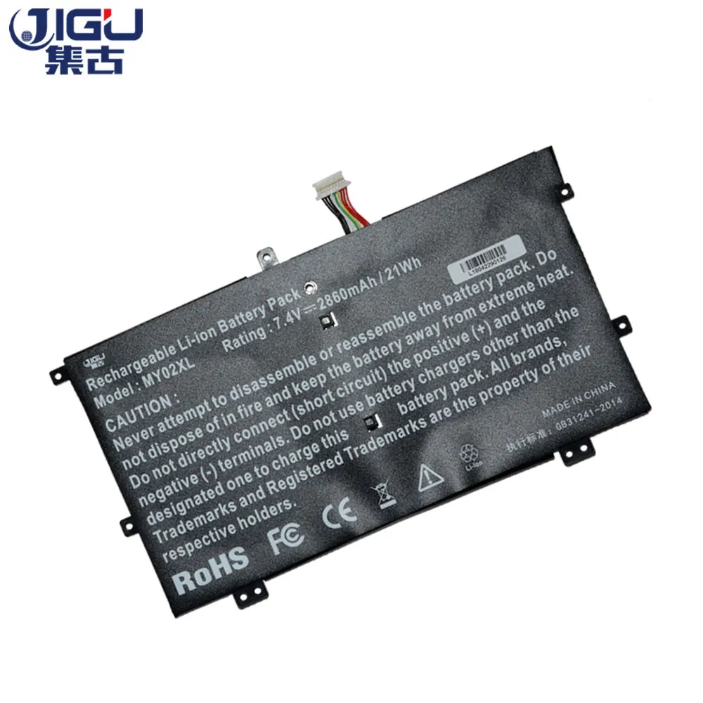 Батарея для ноутбука JIGU HP MY02XL 722232 001 HSTNN DSB5C MY02021XL TPN Q127 Pavilion 11 h000sg 7 4 V 3