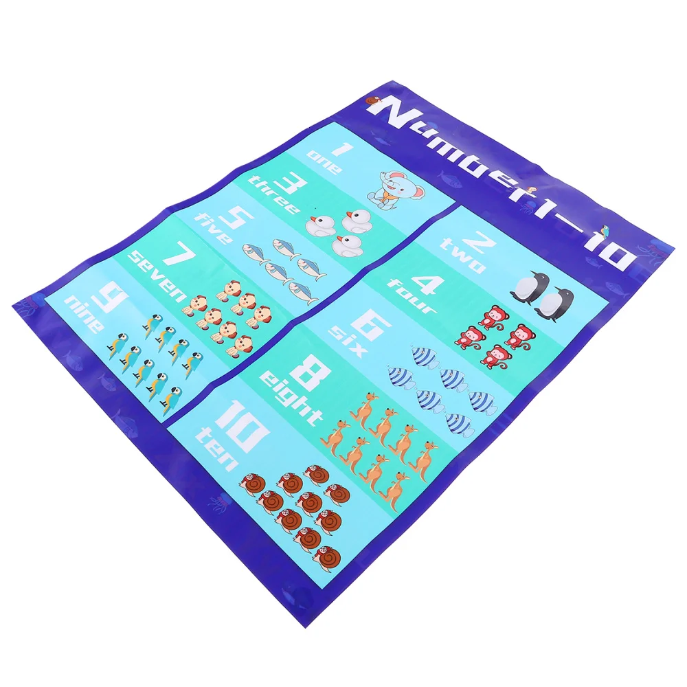 

1pc Early Childhood Knowledge Chart Wall Picture Baby Language Learning Chart