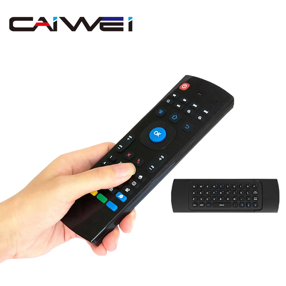 Air mouse пульт дистанционного управления с подсветкой MX3 Pro 2 4G умная беспроводная