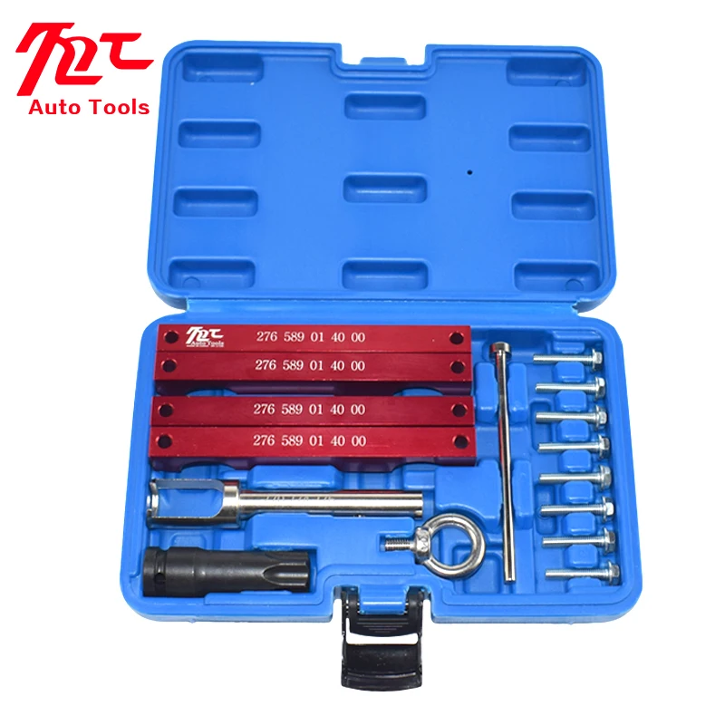 Timing Tool Set Camshaft Timing Alignment Tools For Mercedes Benz M157 M276 M278 with T100 and Injector Removal Puller Tool