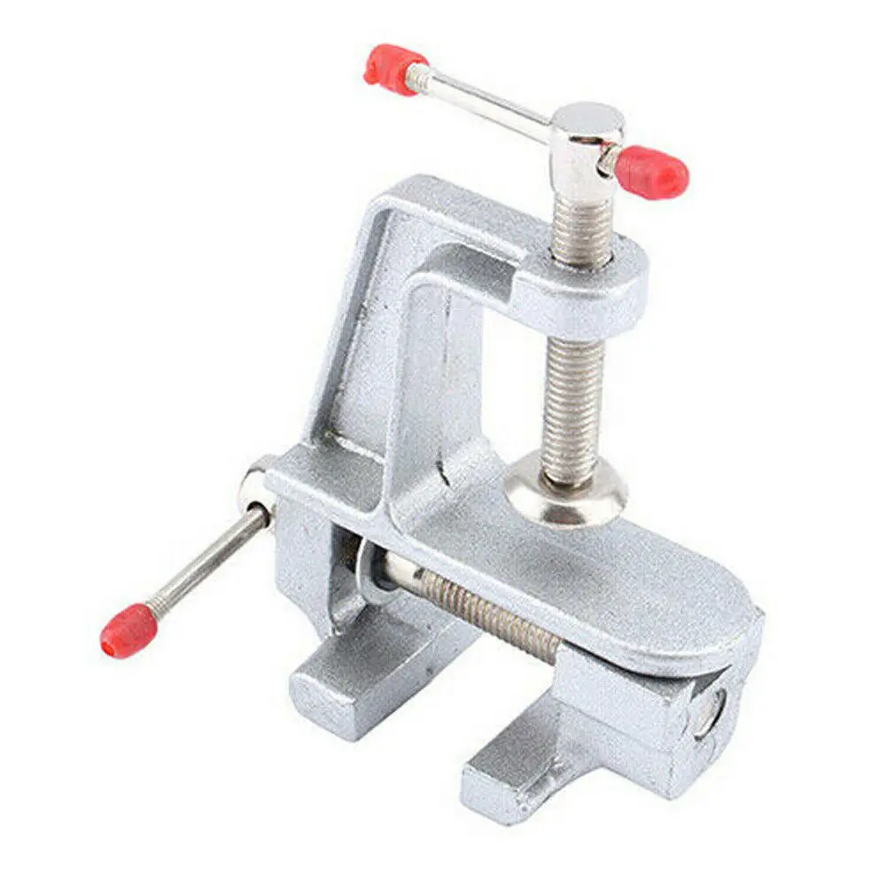 1 шт. алюминиевый сплав небольшой зажим для хобби ювелира на настольной скамье