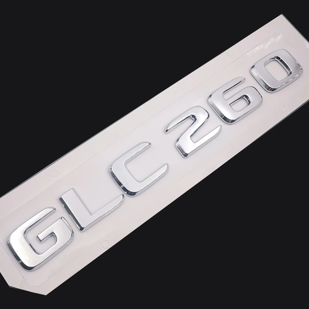 Оригинальный размер 1:1 эмблема заднего хвоста автомобиля с номером буквы стикер