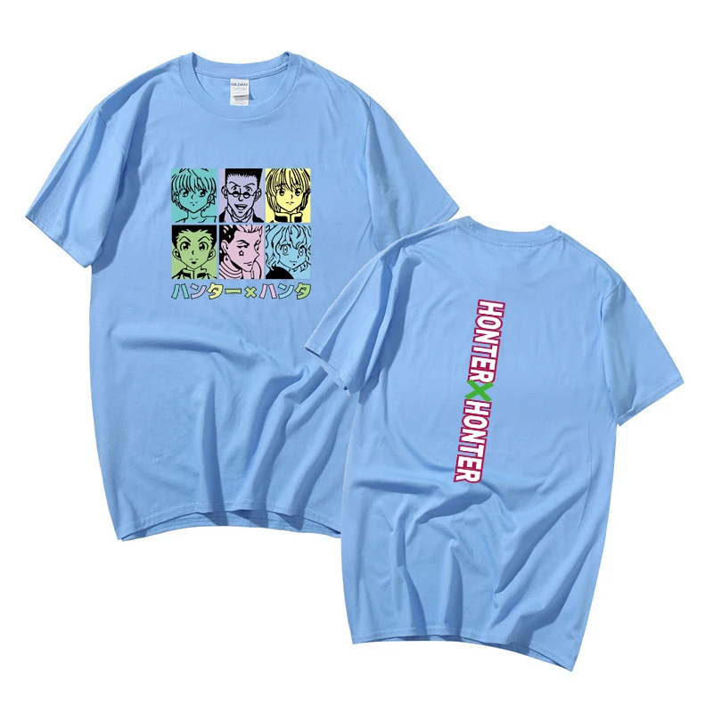 

2021 new cute Japanese animated cartoon men and women cotton printed T-shirt sports fashion T-shirt