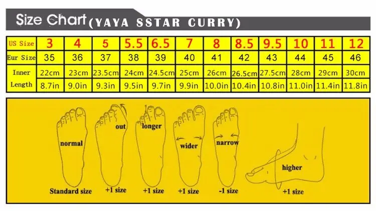 YAYA SSTAR Карри Мужские дышащие кроссовки Удобная мужская спортивная обувь на шнуровке Нескользящая беговая Обувь для мужчин