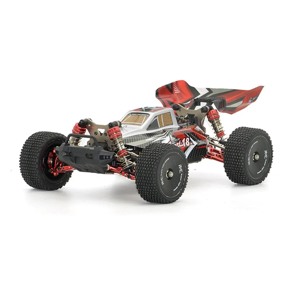 

XLF F18 RTR 1/14 2.4G 4WD 60km/h Brushless RC Car Full Proportional Upgraded Metal Vehicles Models VS Wltoys 14401