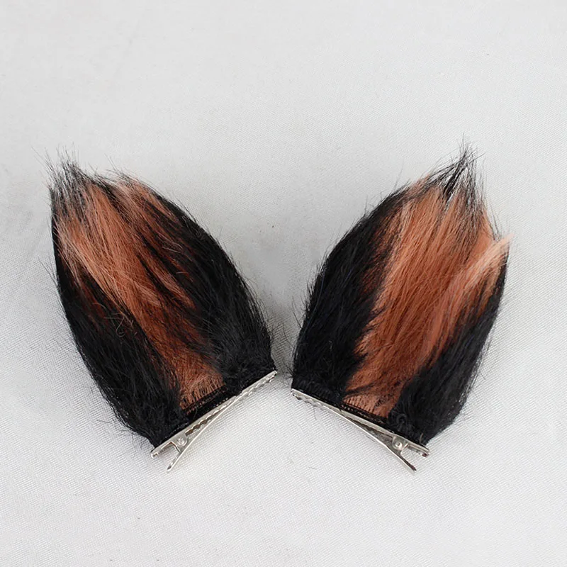 Парик BNA синтетический короткий парик с ушками Kagemori Michiru для косплея синий