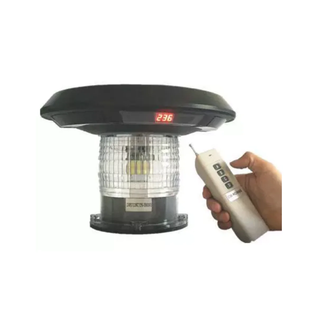 

Doublewise 7~10NM 256 IALA Rhythms GPS Solar Harbor Channel Marine Lantern