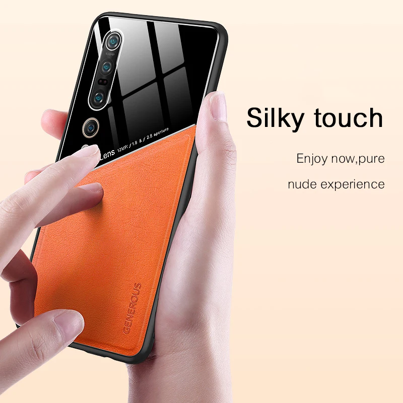 Phone Case For Xiaomi Mi 10 Pro Ultra Mi Note 10 Lite Luxury Leather Camera Protection Cover For Redmi K30 K20 Mi 9T Pro Cases