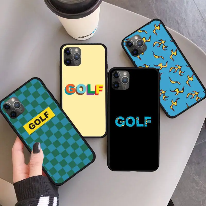 

Golf Wang Tyler Creator singer Phone Case for iPhone 11 12 13 mini pro XS MAX 8 7 6 S Plus X 5S SE 2020 XR soft shell funda hull