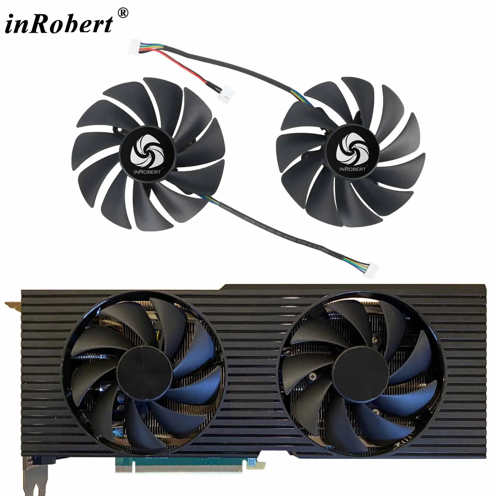 

Кулер для видеокарты Dell RTX 3070 3080 3090 GPU 85 мм