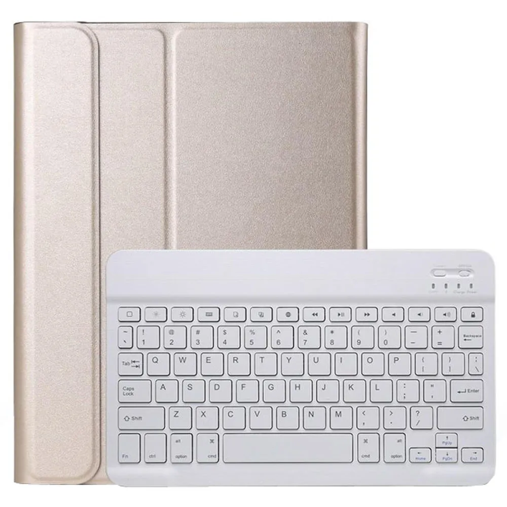 Кожаный чехол с клавиатурой для iPad 7th Gen 10 2 дюйма 2019 Встроенный держатель