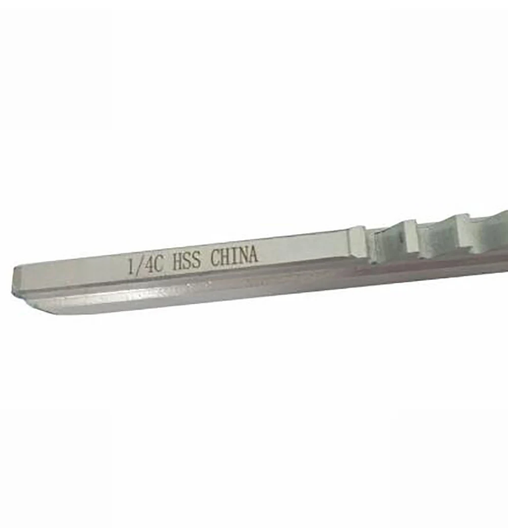 Keyway Broach Cutter 1/4 C Push Type Inch Size HSS Cutting Tool & 1 Shim | Инструменты