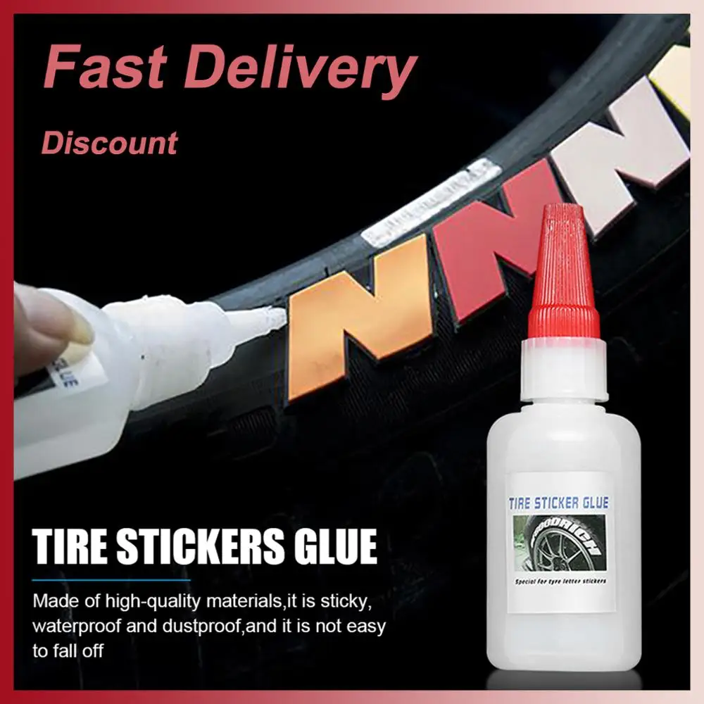 Стикеры для шин 3D с надписью специальный клей профессиональные