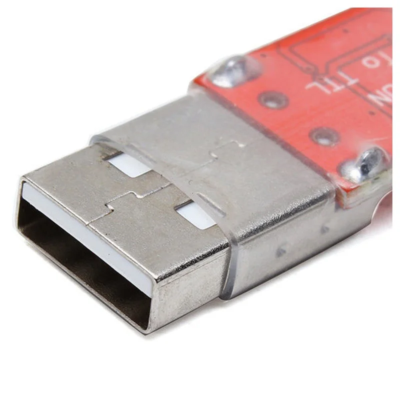USB 2 0 к TTL UART 5PIN CP2102 модуль конвертер Соединительный кабель с адаптером красный |