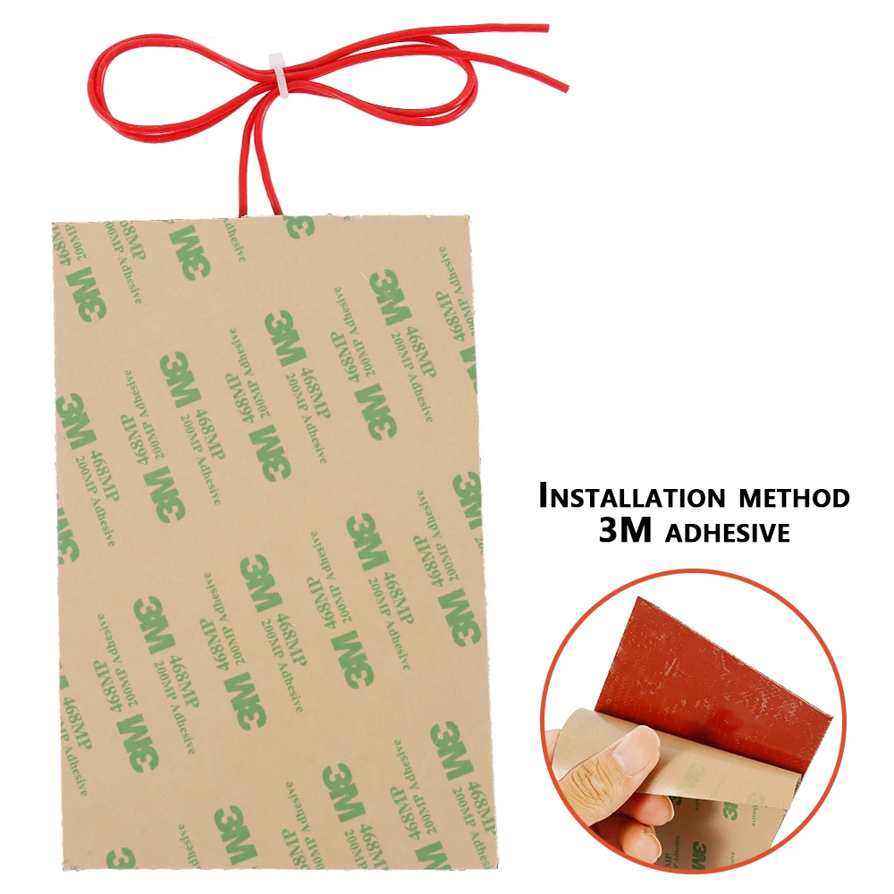 60 Вт 220 В силиконовый нагреватель для масляного бака двигателя Универсальный