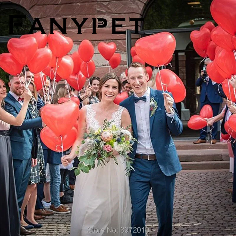 10 шт. 12 &quotлатексные воздушные шары сердце в форме сердца красные/розовые/белые